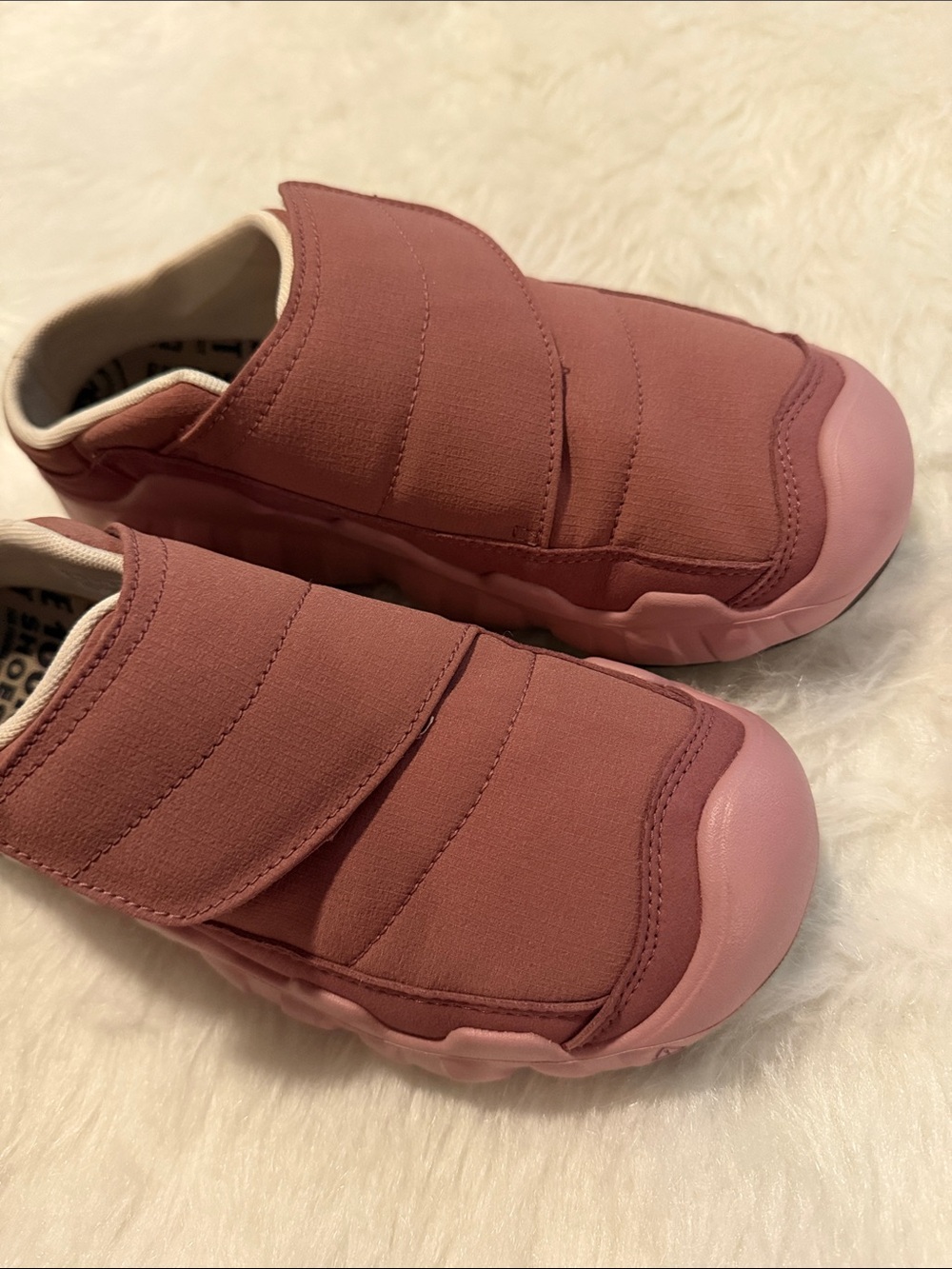 Keen Rose Pink Velcro Slip-On Sneakers - Picture 4 of 9